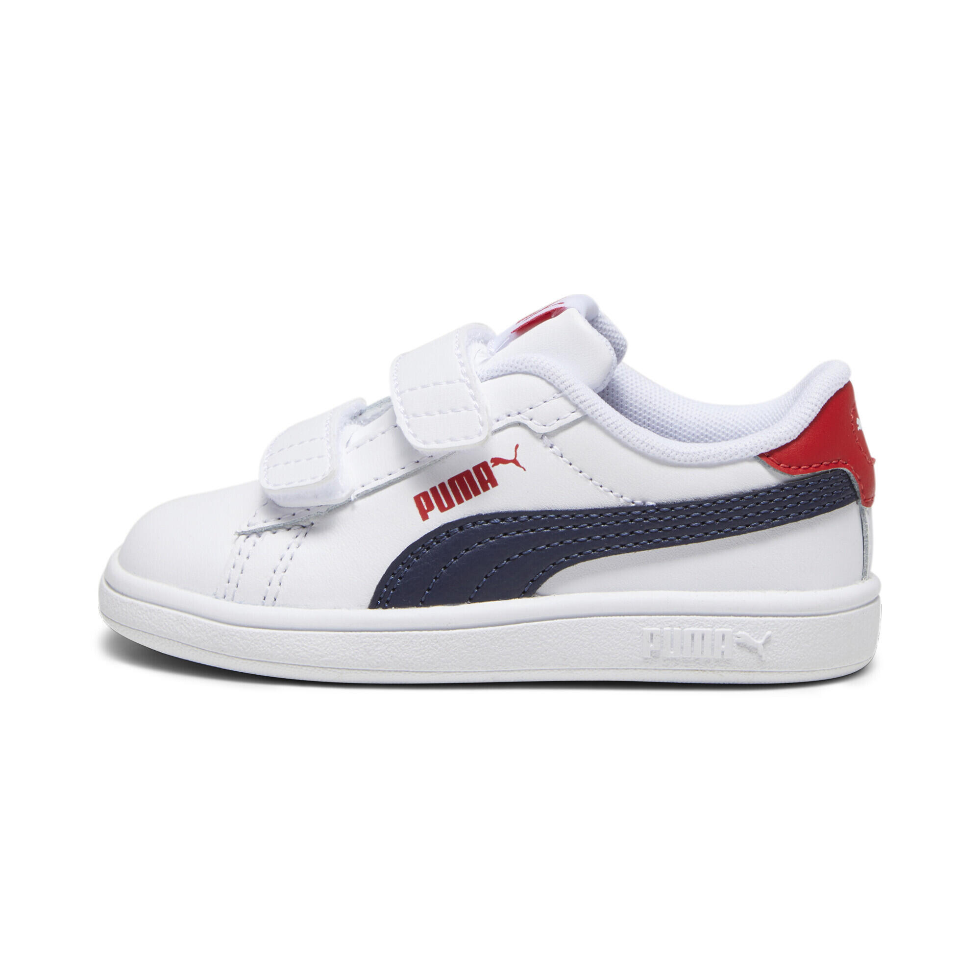 Sneakers Smash 3.0 Leather V da bimbi PUMA White Navy For All Time Red Blue 3/6