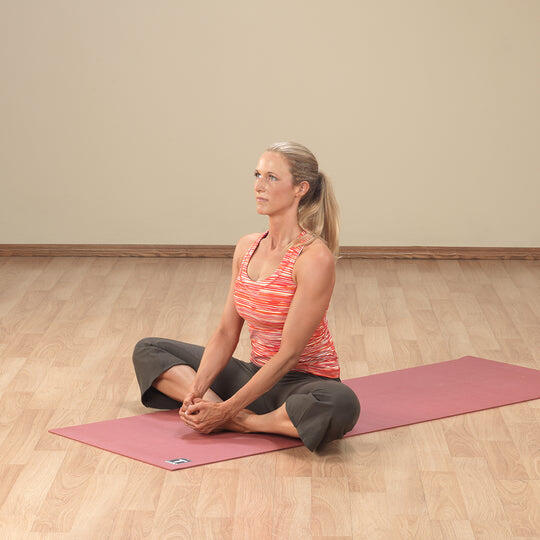 Premium yoga esterilla BSTYM5 para fitness y entrenamiento de fuerza 3/4