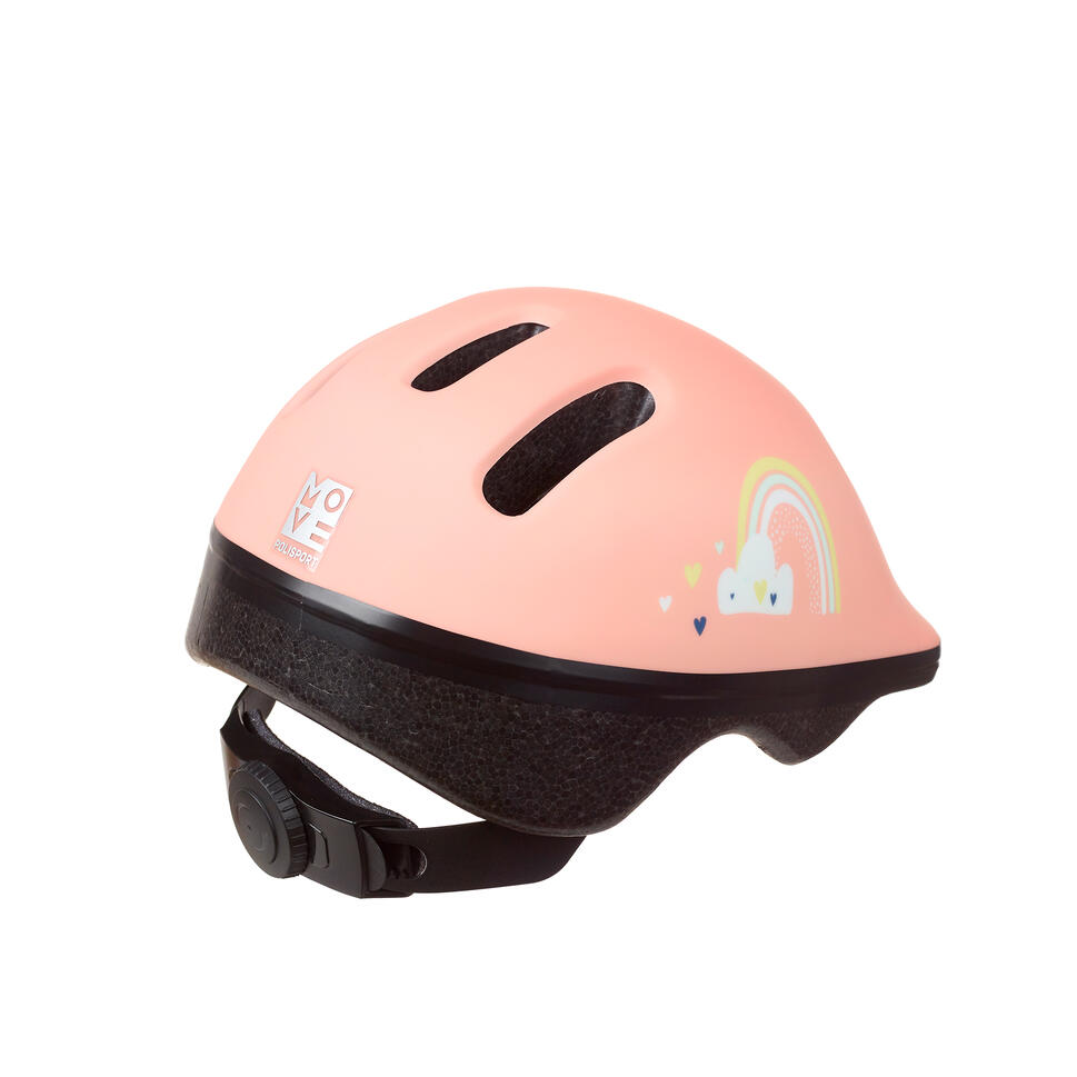 Kask rowerowy dla niemowląt Komfort i bezpieczeństwo Tęcza