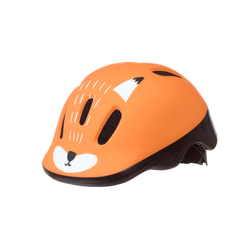 Casque de vélo pour bébés Confort & Sécurité Fox Orange