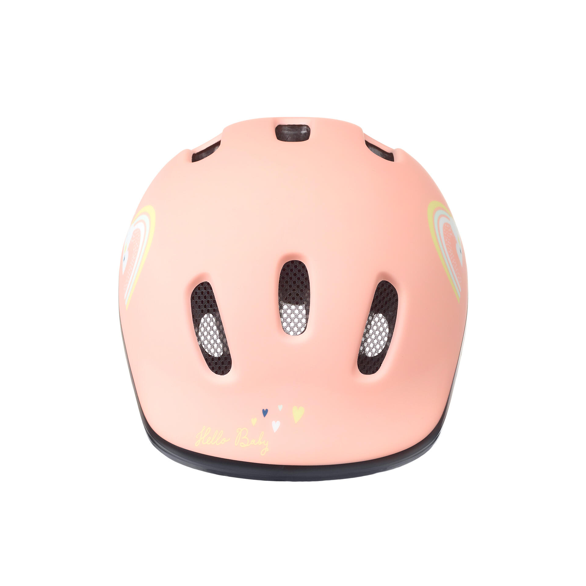 Casco da ciclismo per bambini Comfort e Sicurezza Arcobaleno Rosa 3/3