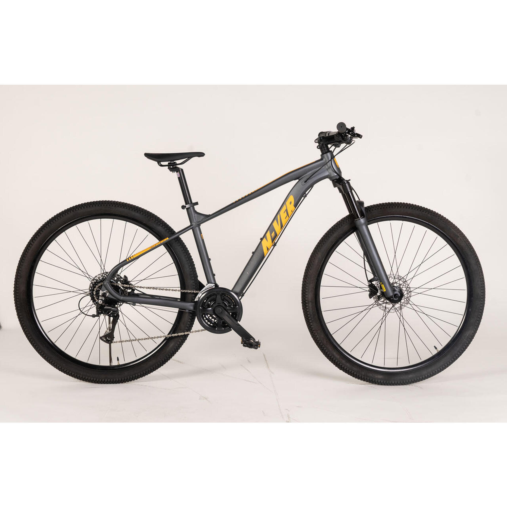 Airbici - Vélo Nv 908, Vtt Avec Roues 29″, 24 Vitesses, Frein À Disque Hydraulique - Vélo Tout Terrain - Noir - S - 155-164cm - Decathlon