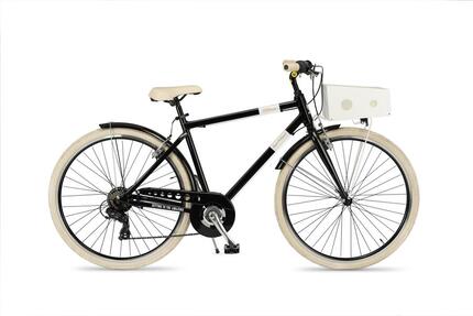 Vélo Milano Lady Black 28" aluminium 6 vitesses.