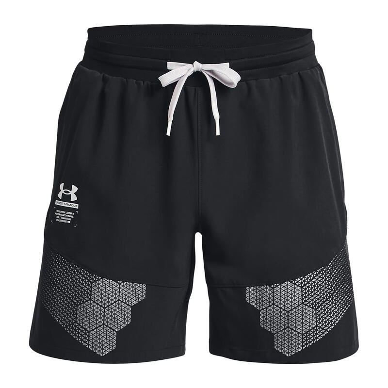 Shorts de fitness para hombres bajo armadura UA Armourprint tejido