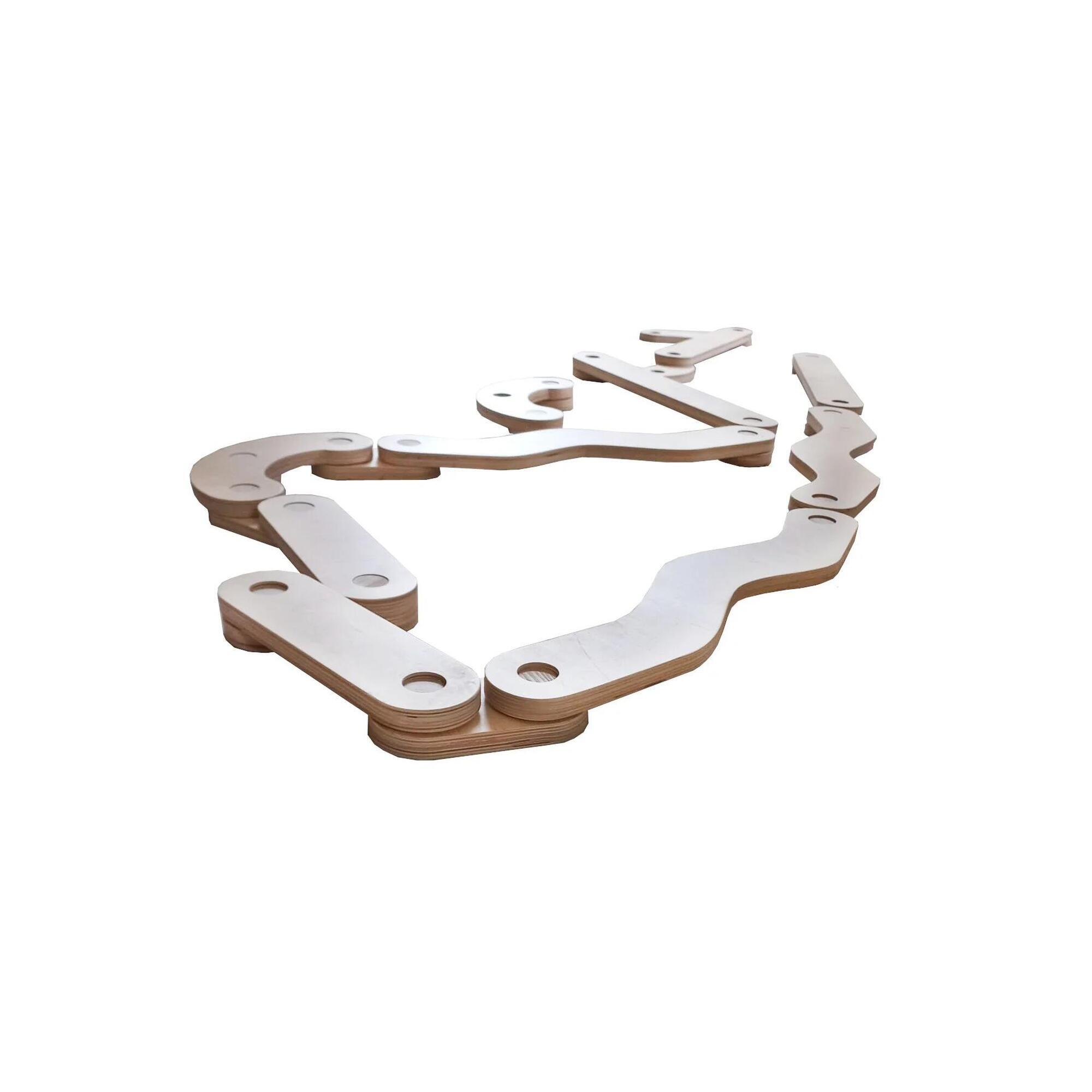 MAŁPISZON Dřevěná Balance Cesta pro Děti