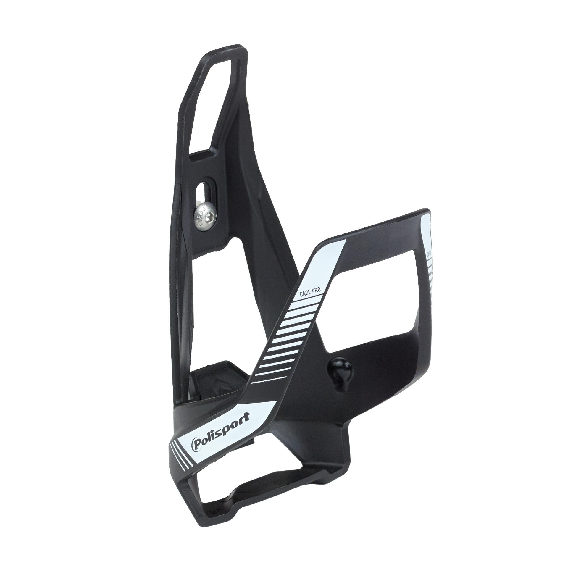 Polisport - Porta-bidon Pro Noir Et Blanc - Gourde - Blanc|noir - No Size - Decathlon