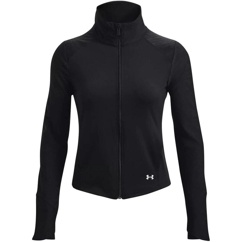 Fleecepullover Ua Meridian Jacket Novelty Damen - Schwarz