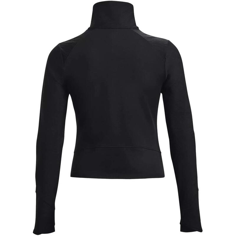 Ua Meridian Jacket Novelty női polár pulóver - fekete
