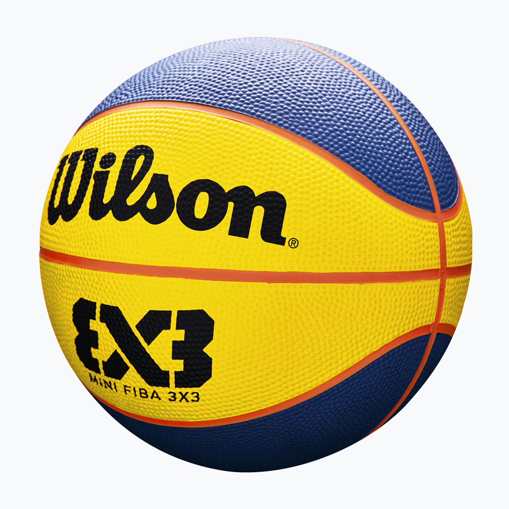 Piłka do kosza Wilson FIBA 3X3 Mini Rubber r.3 dla dzieci - WTB1733XB mini 5/6