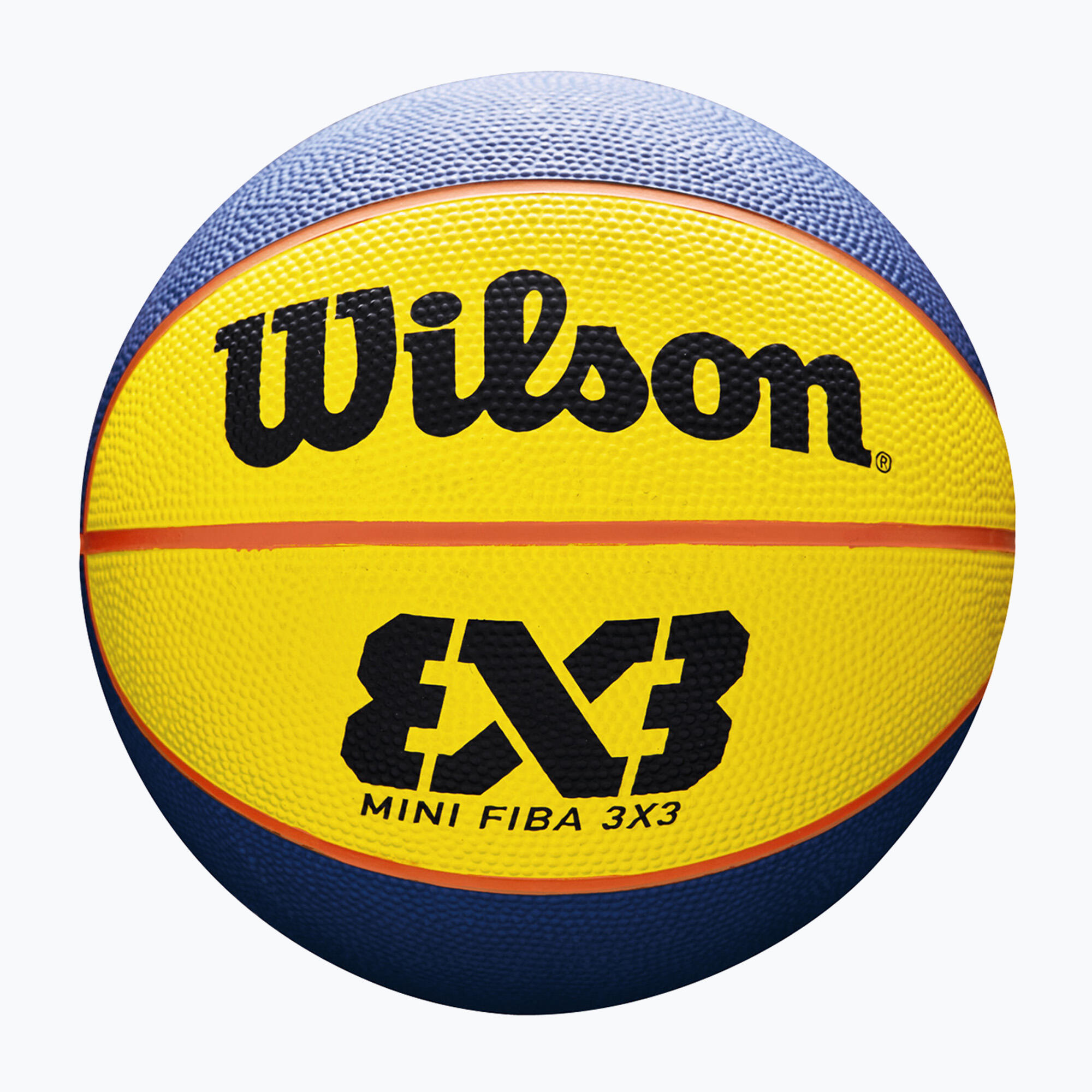 Piłka do kosza Wilson FIBA 3X3 Mini Rubber r.3 dla dzieci - WTB1733XB mini 4/6