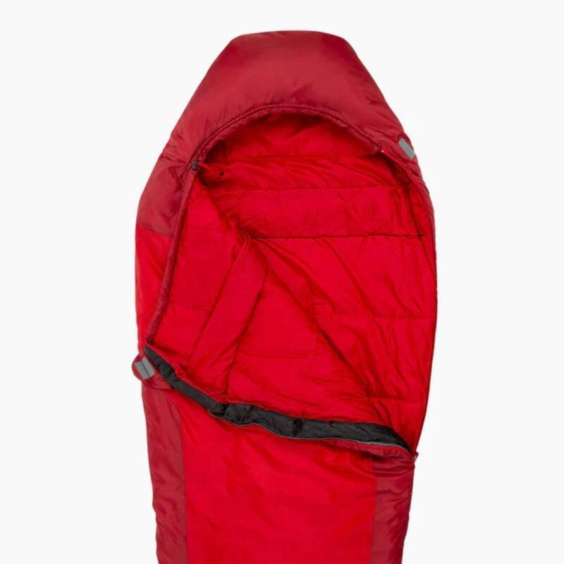 Mummyslaapzak Serenity 450 Mummy -28°C - Rood