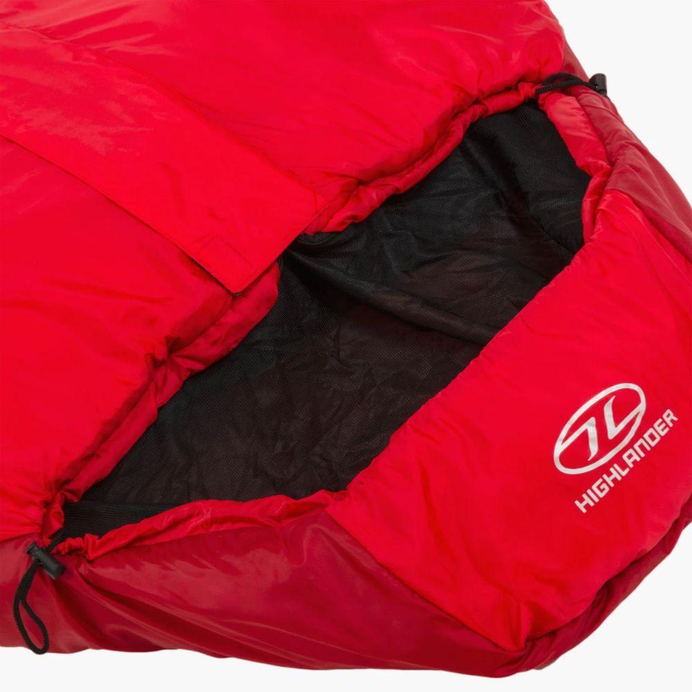 TREKKER Sac de couchage momie pour randonnée - 2 saisons - Noir 5/5