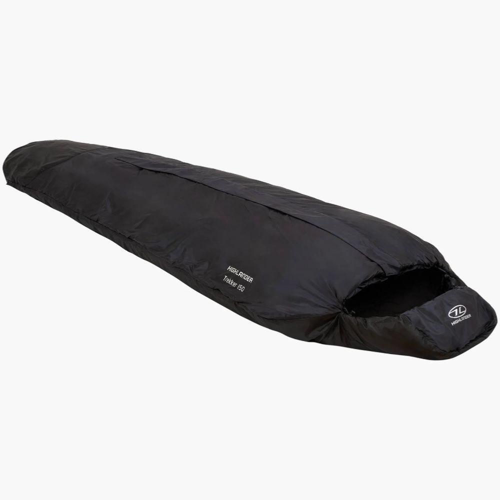 TREKKER Sac de couchage momie pour randonnée - 2 saisons - Noir 2/5