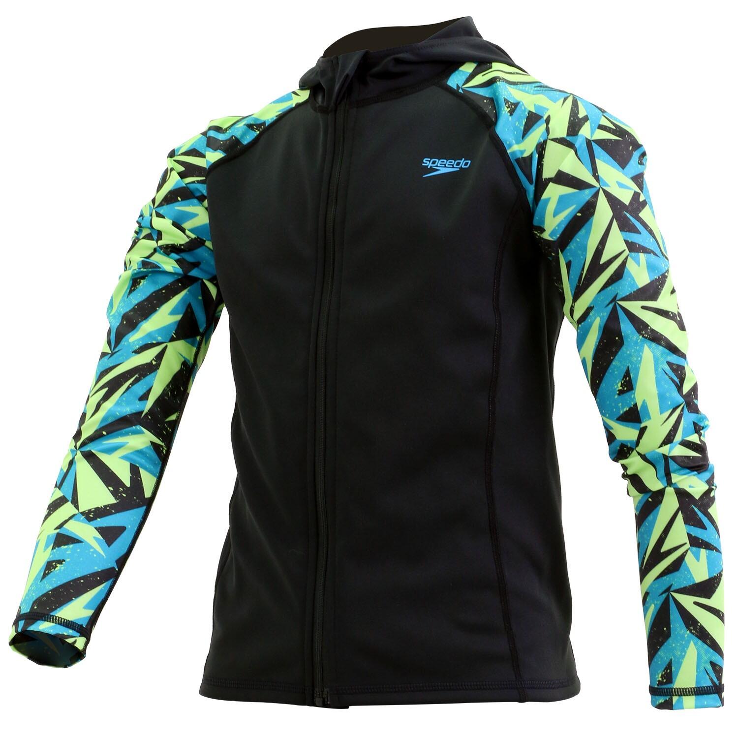 GIACCA BAMBINO SPEEDO XTHERMAL 2XT IDROREPELLENTE BLACK-POOL 1/3