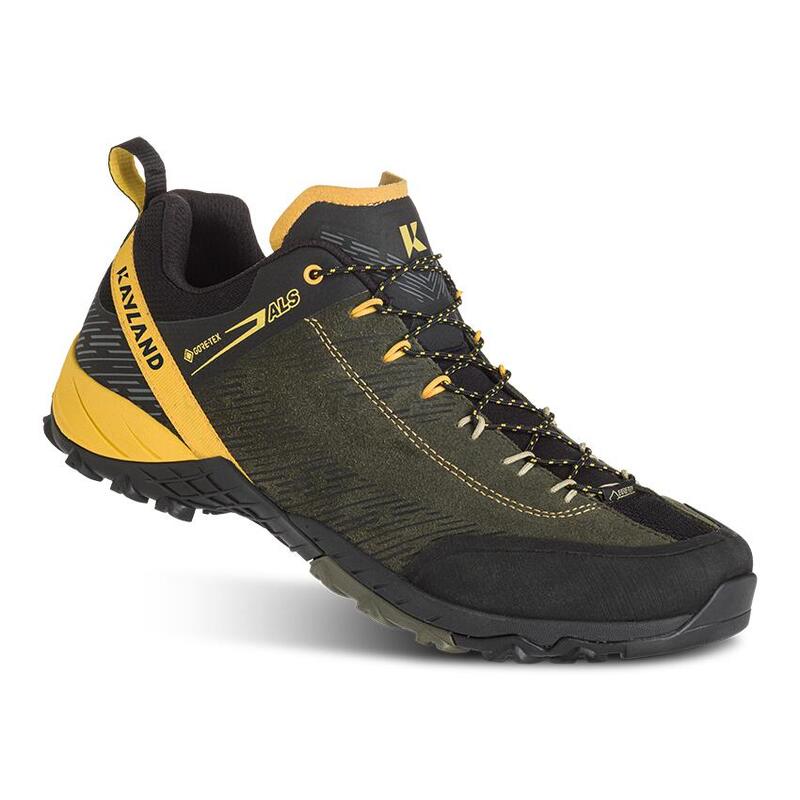 scarpe hiking uomo REVOLT GTX DARK GREEN-YELLOW