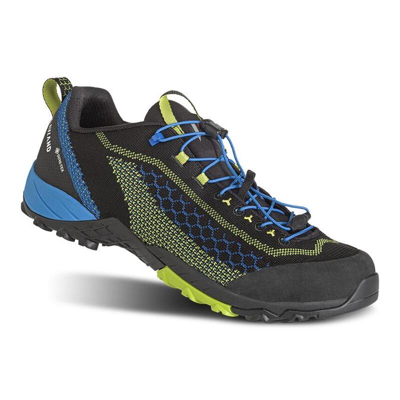 scarpe hiking uomo ALPHA KNIT GTX BLACK-BLUE