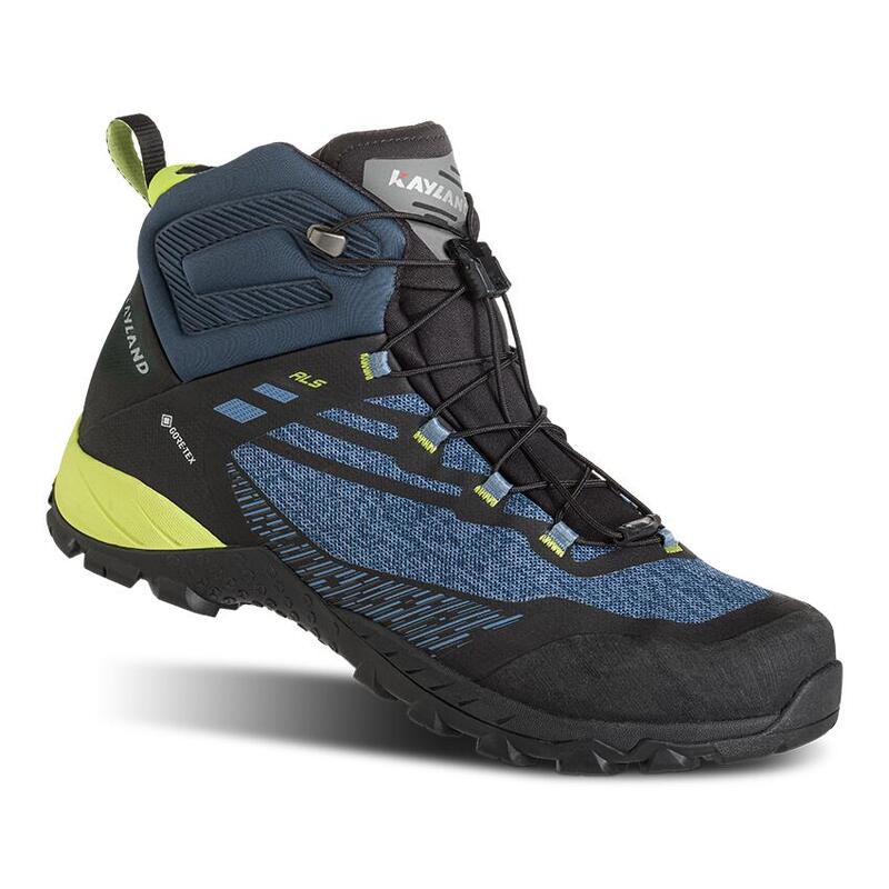 scarpe trekking uomo STINGER GTX BLUE-LIME