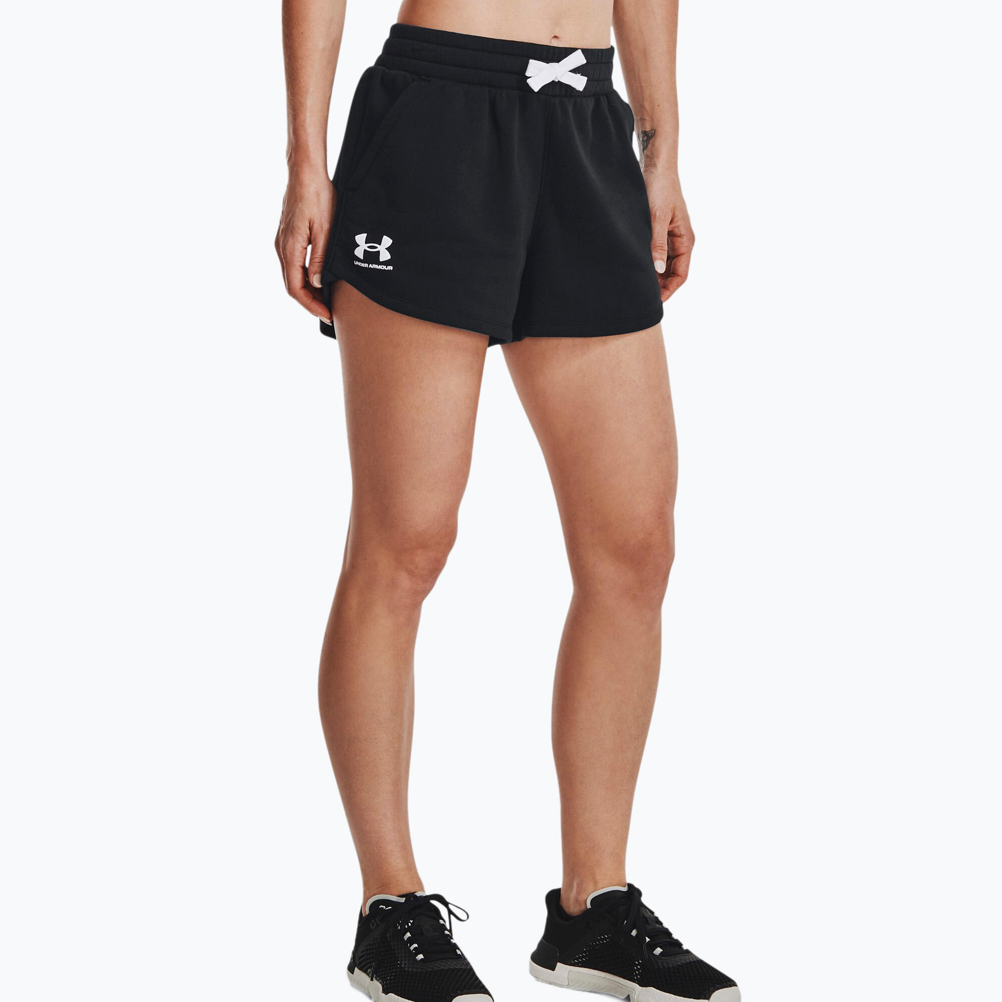 Short d'entraînement pour femmes Under Armour Rival Fleece 3/5