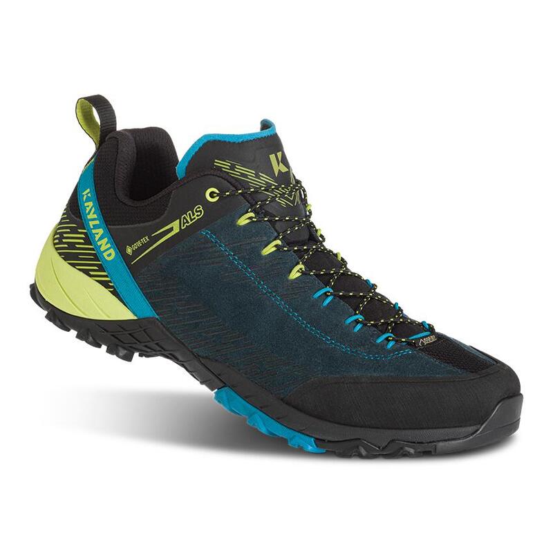 scarpe hiking uomo REVOLT GTX BLUE-LIME