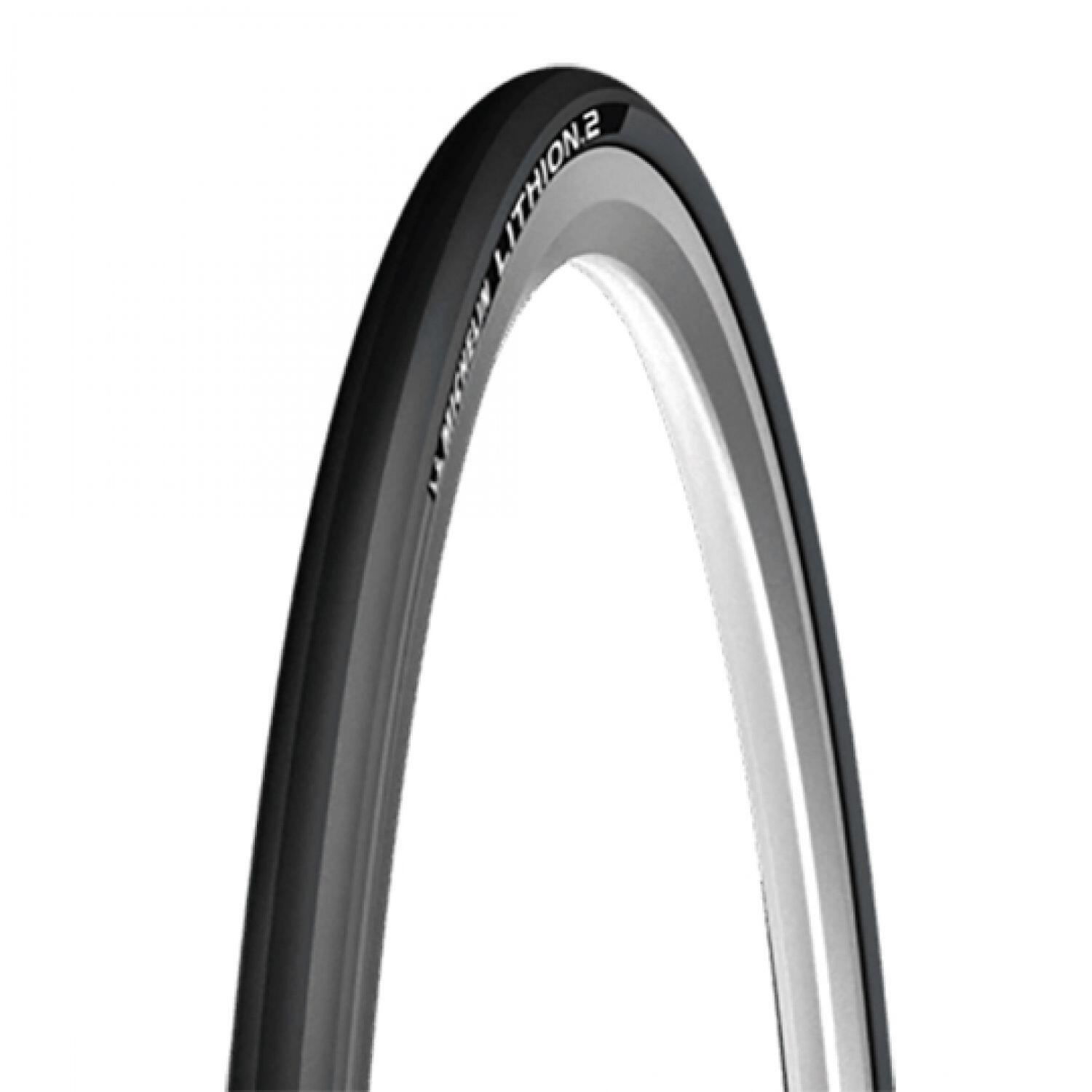 Pneu de Estrada Michelin lithion 2 ts cinzento escuro 700x25 (25-622)