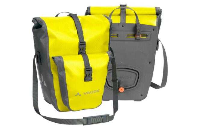 VAUDE Vaude Aqua Back Plus Fietstassen Geel (paar)