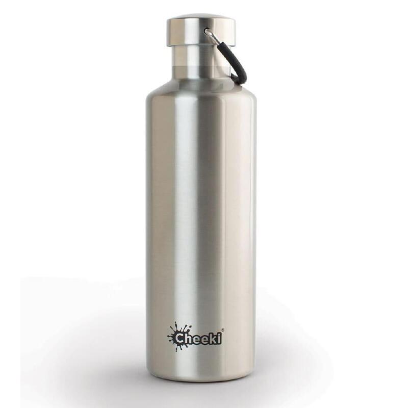 Classic Stainless Steel Insulated Bottle 600ml - Silver
