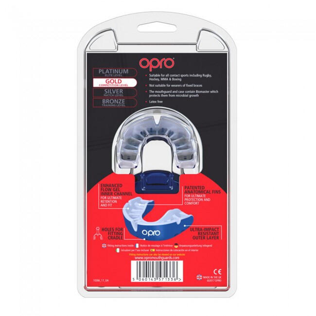 Opro Gold Zahnschutz 3/4