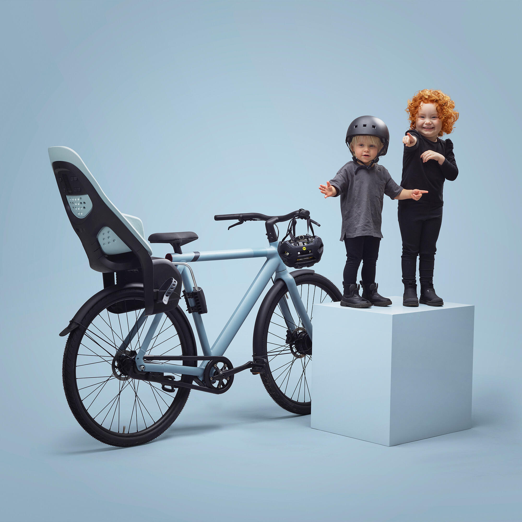 Kinderzitje achter Yepp 2 Maxi voor framebevestiging (FM 7/7