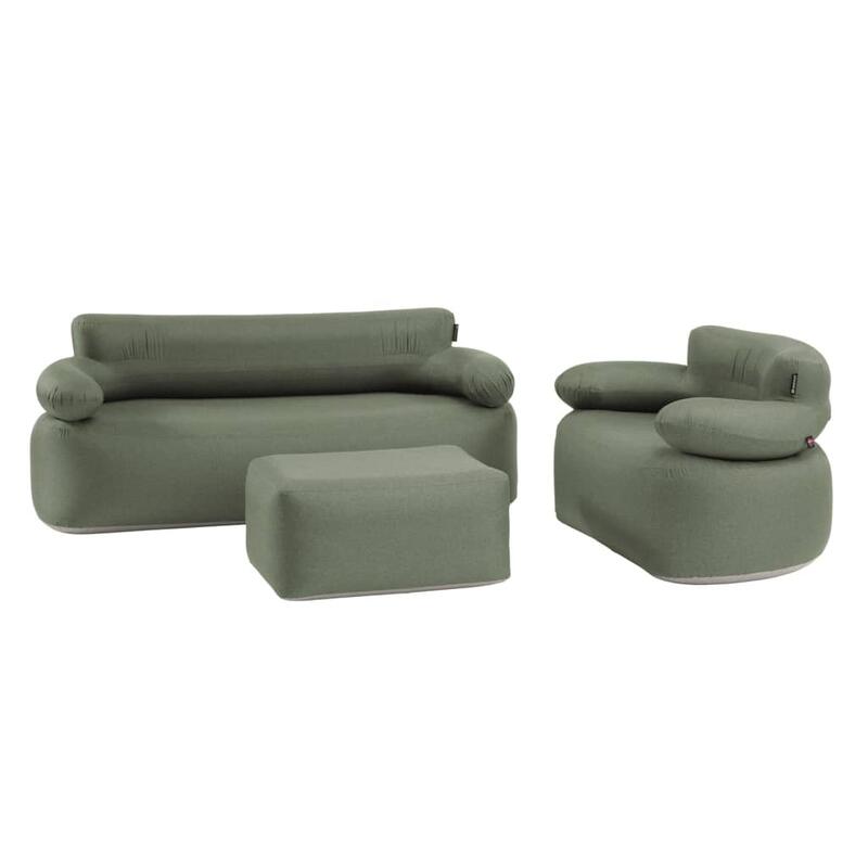 Conjunto insuflável Laze verde