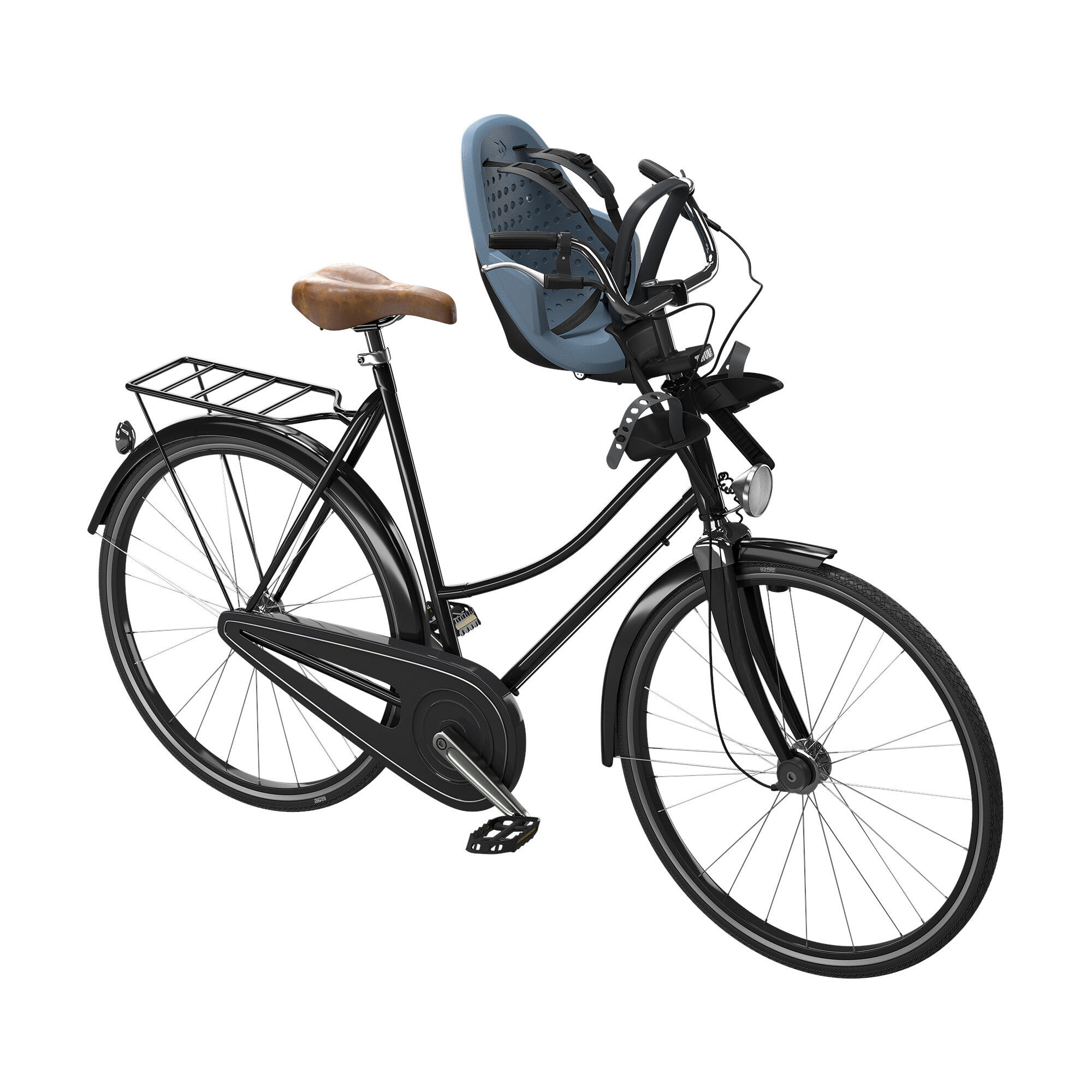 Bicicletta - Seggiolino per bambini Yepp 2 Mini, Blu Egeo 4/7