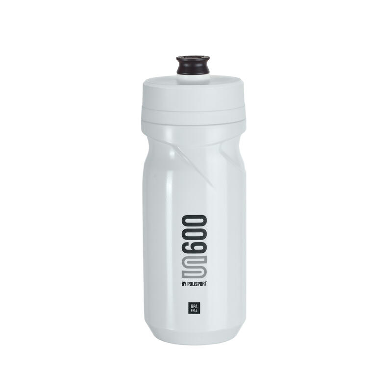 Bidon ciclismo  S 600ml Branco de Rosca