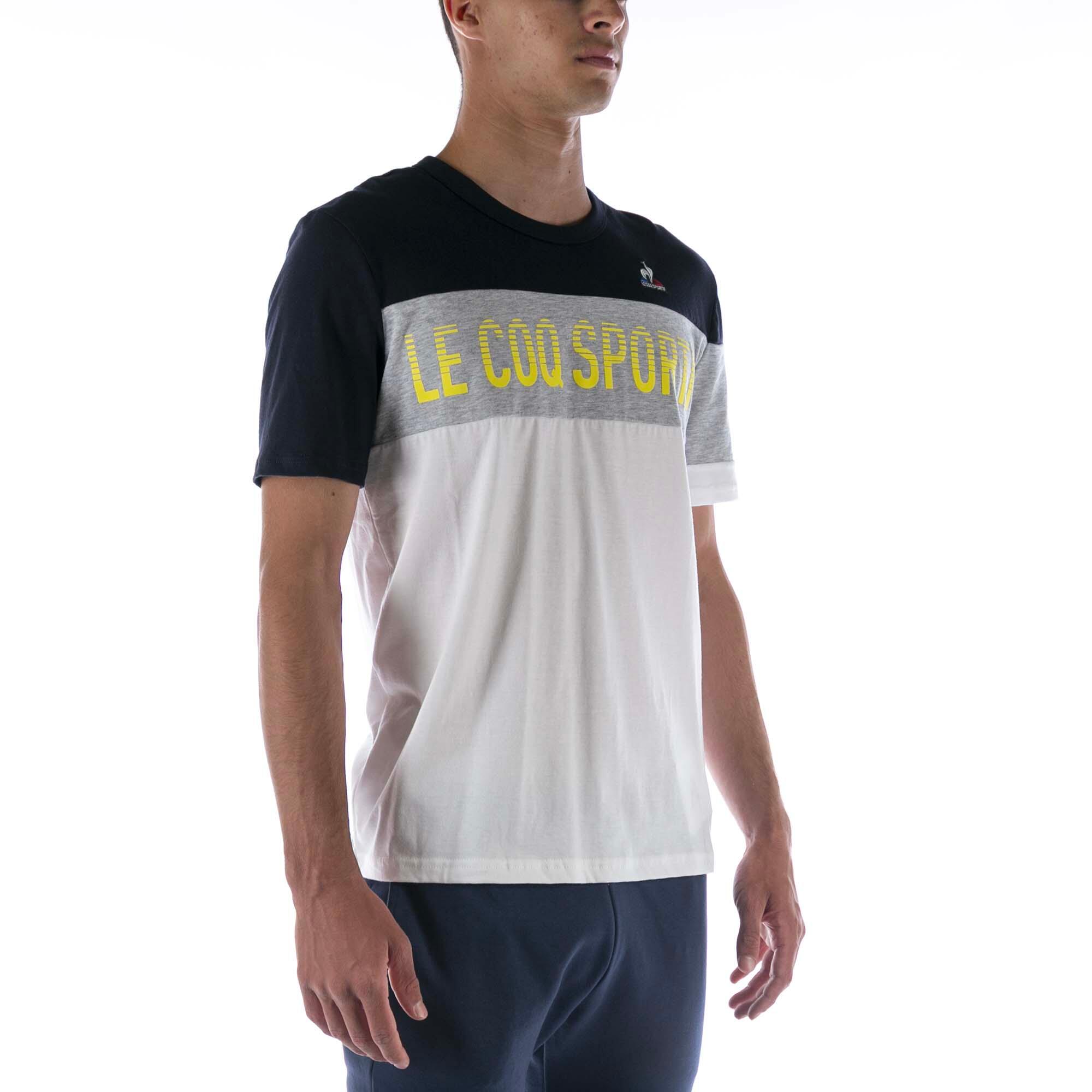 T-Shirt Le Coq Sportif Saison 2 Mc N°1 M Blanc Adulte 2/5