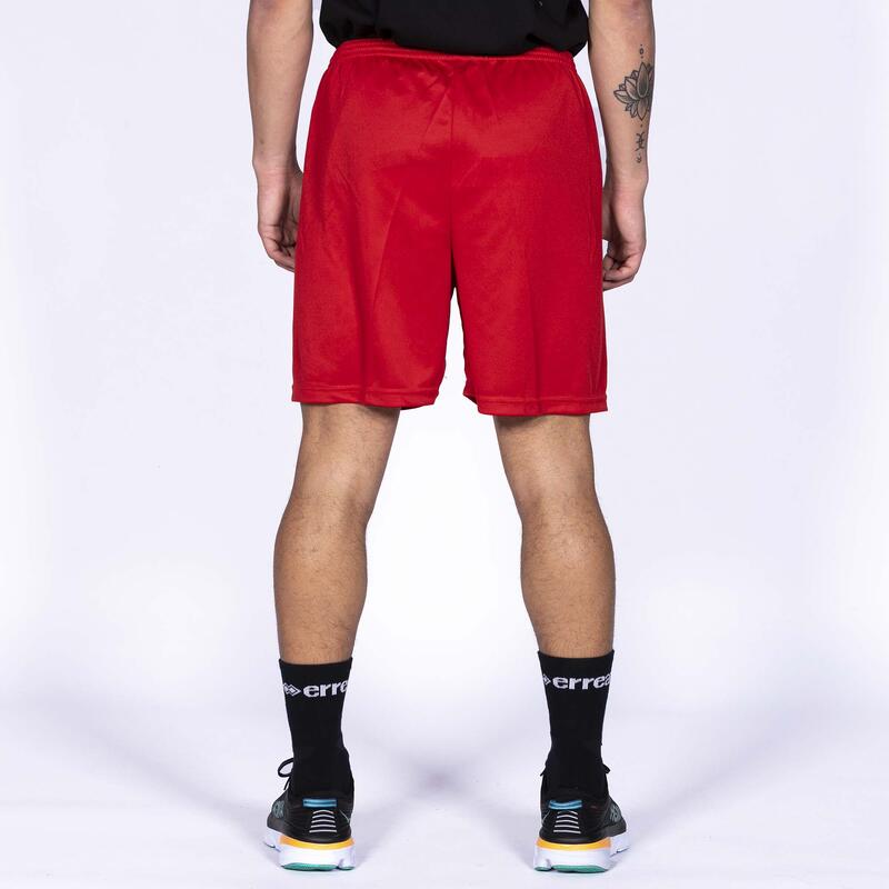 Shorts Errea New Skin Rote Hose Erwachsene