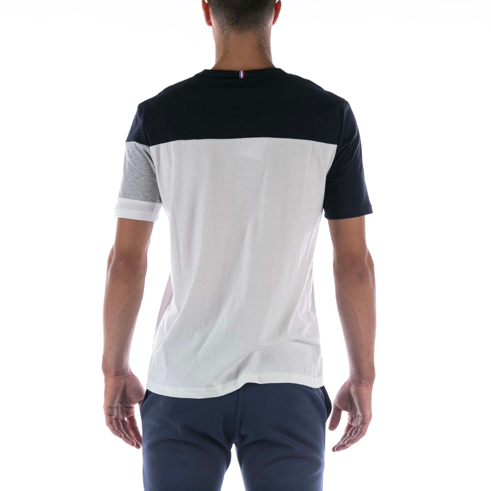 T-Shirt Le Coq Sportif Saison 2 Mc N°1 M Blanc Adulte 3/5