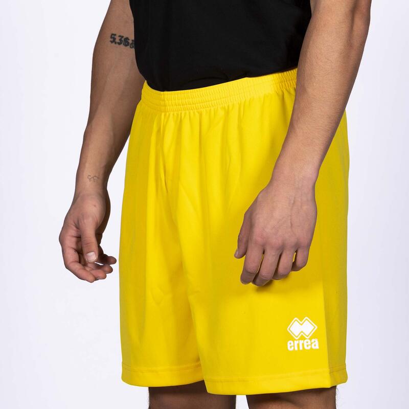 Pantaloni Corti Errea New Skin Panta Ad Giallo Adulto