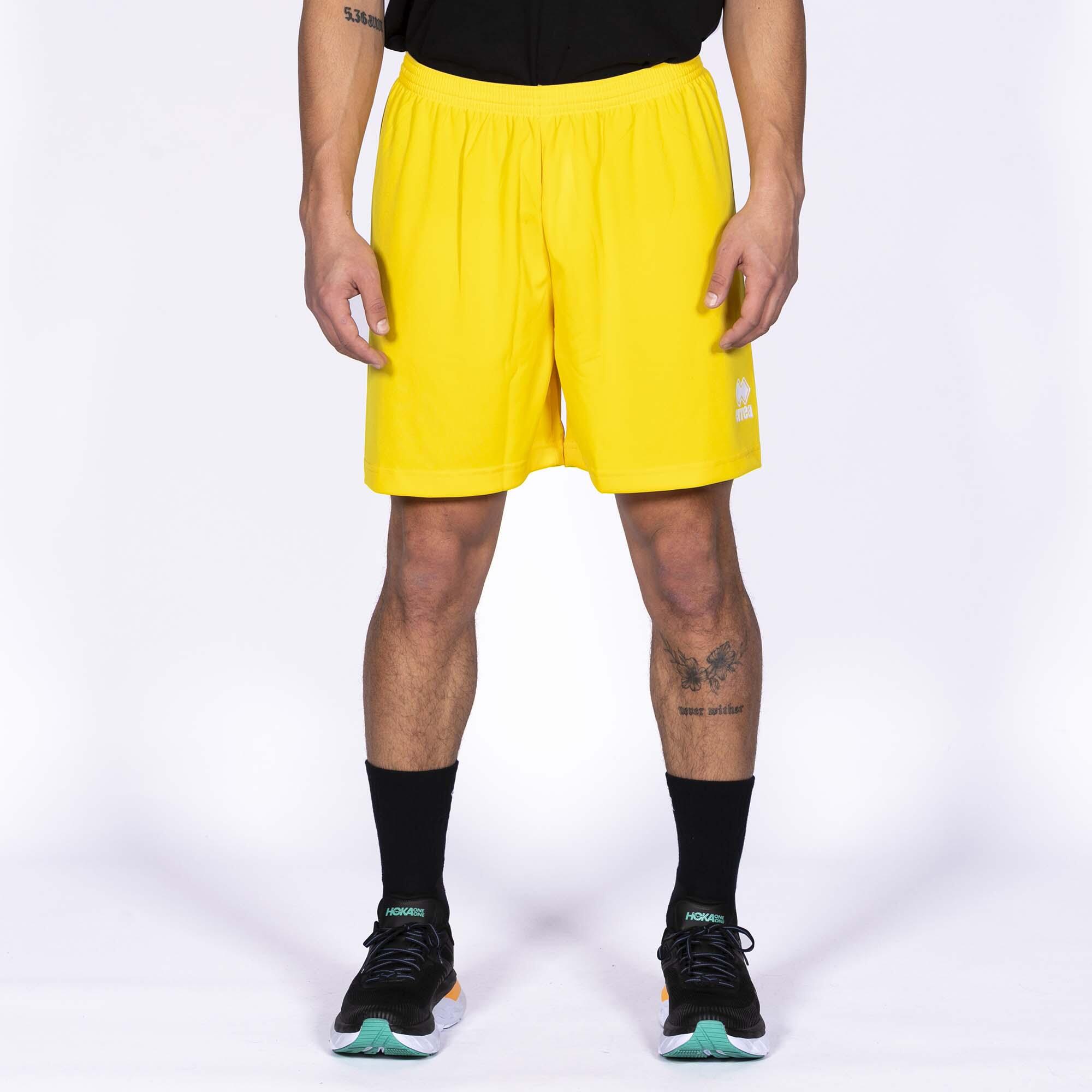 ERREA Pantaloni Corti Errea New Skin Panta Ad Giallo Adulto