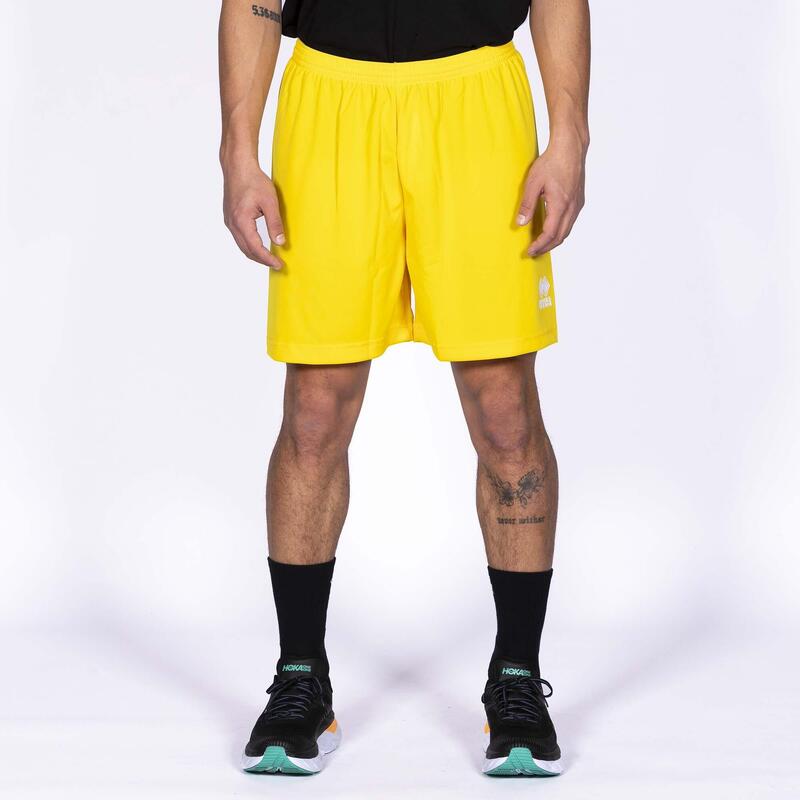 Pantaloni Corti Errea New Skin Panta Ad Giallo Adulto