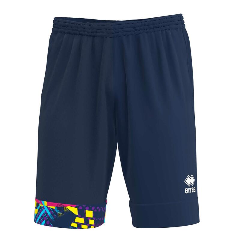 Pantaloni Corti Errea Patros Ad Blu Adulto