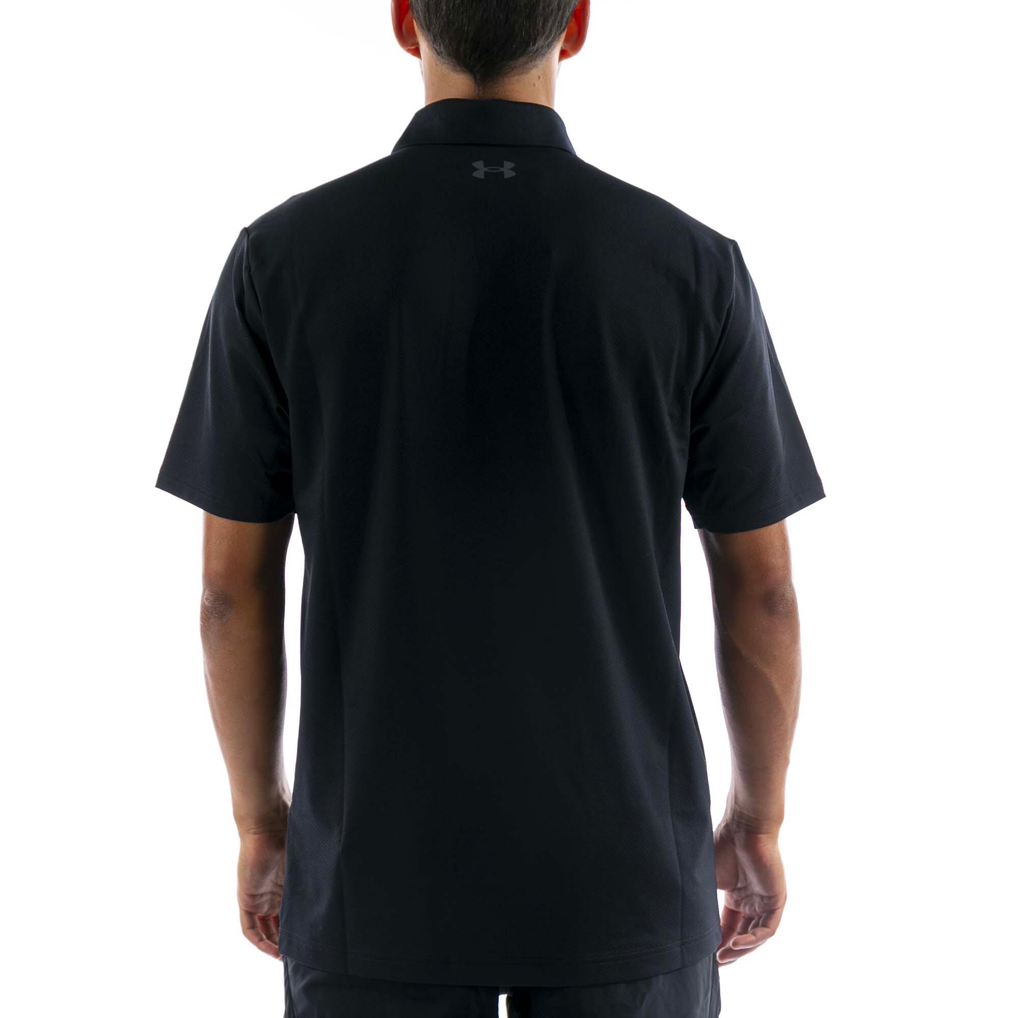Polo Under Armour Performance 2.0 Nero 3/4