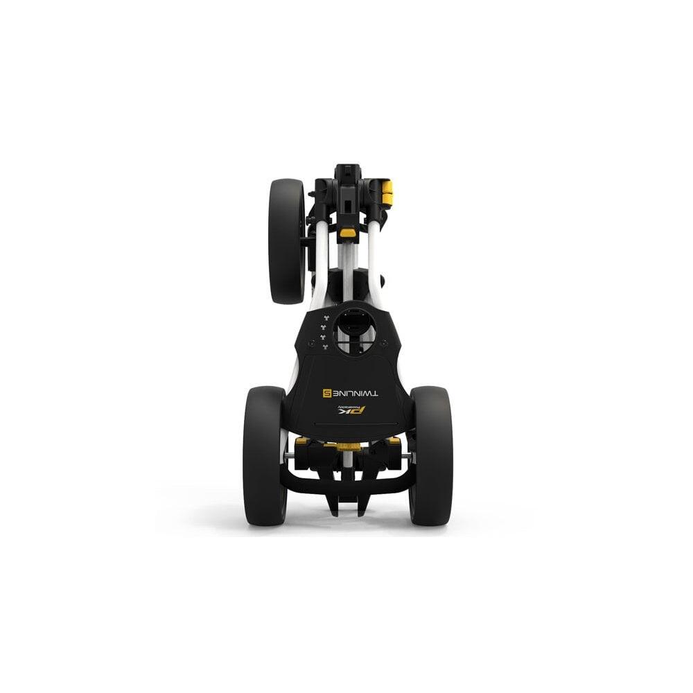 Powakaddy Twinline 5 Lite Push Cart - White 4/5