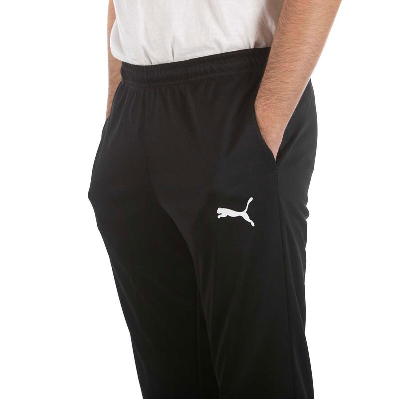 Férfi nadrág, Puma TeamRISE Poly Pant, fekete