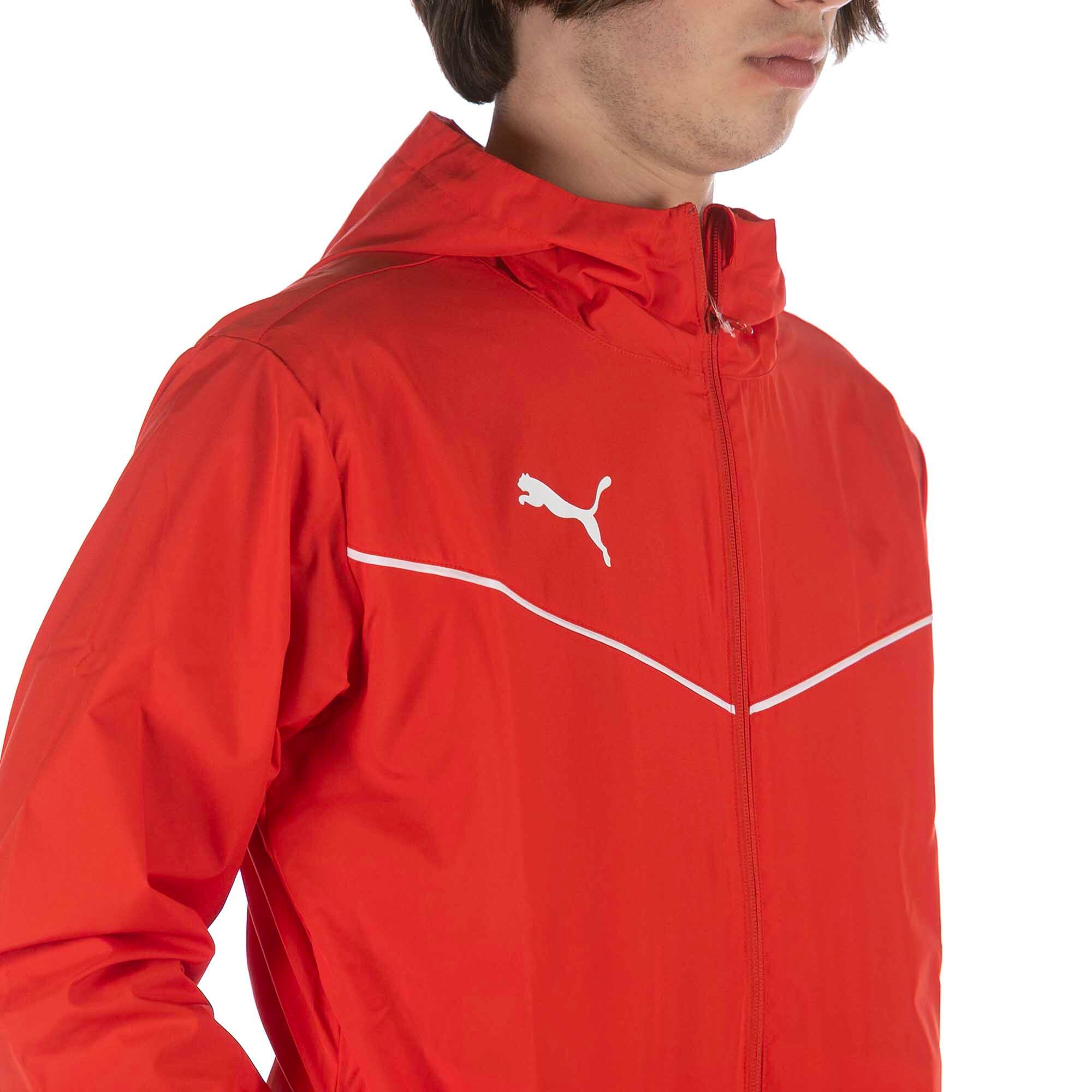 Rain Jacket Puma Regenjacke Herren Rot Puma Sport LIGA Training