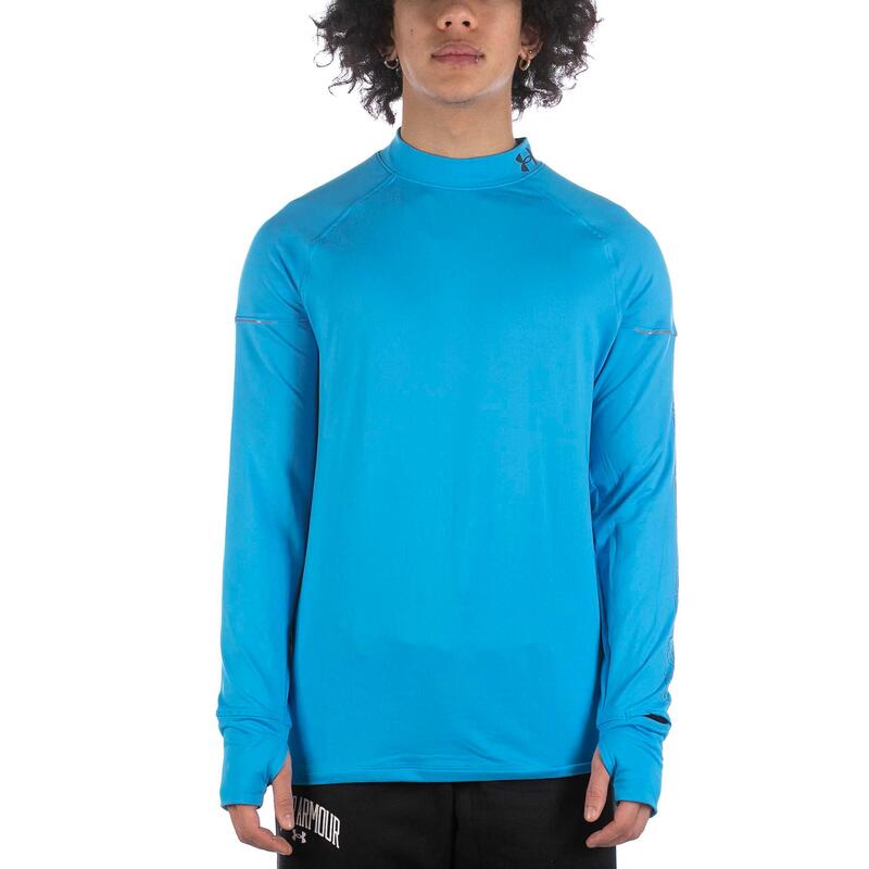 Camiseta Under Armour Outrun The Cold Azul Adulto