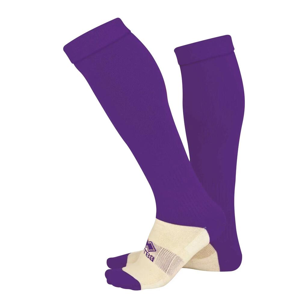 Adult Errea Socks With Foot Purple Polyester Adult