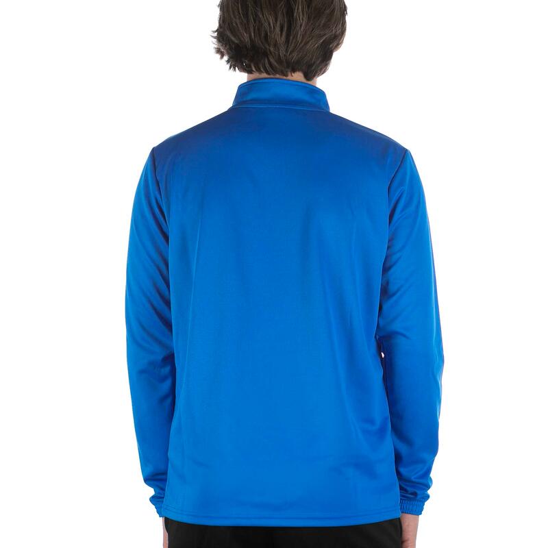 Hanorac Puma Teamrise 1/4 Zip Top Albastru Deschis Adult