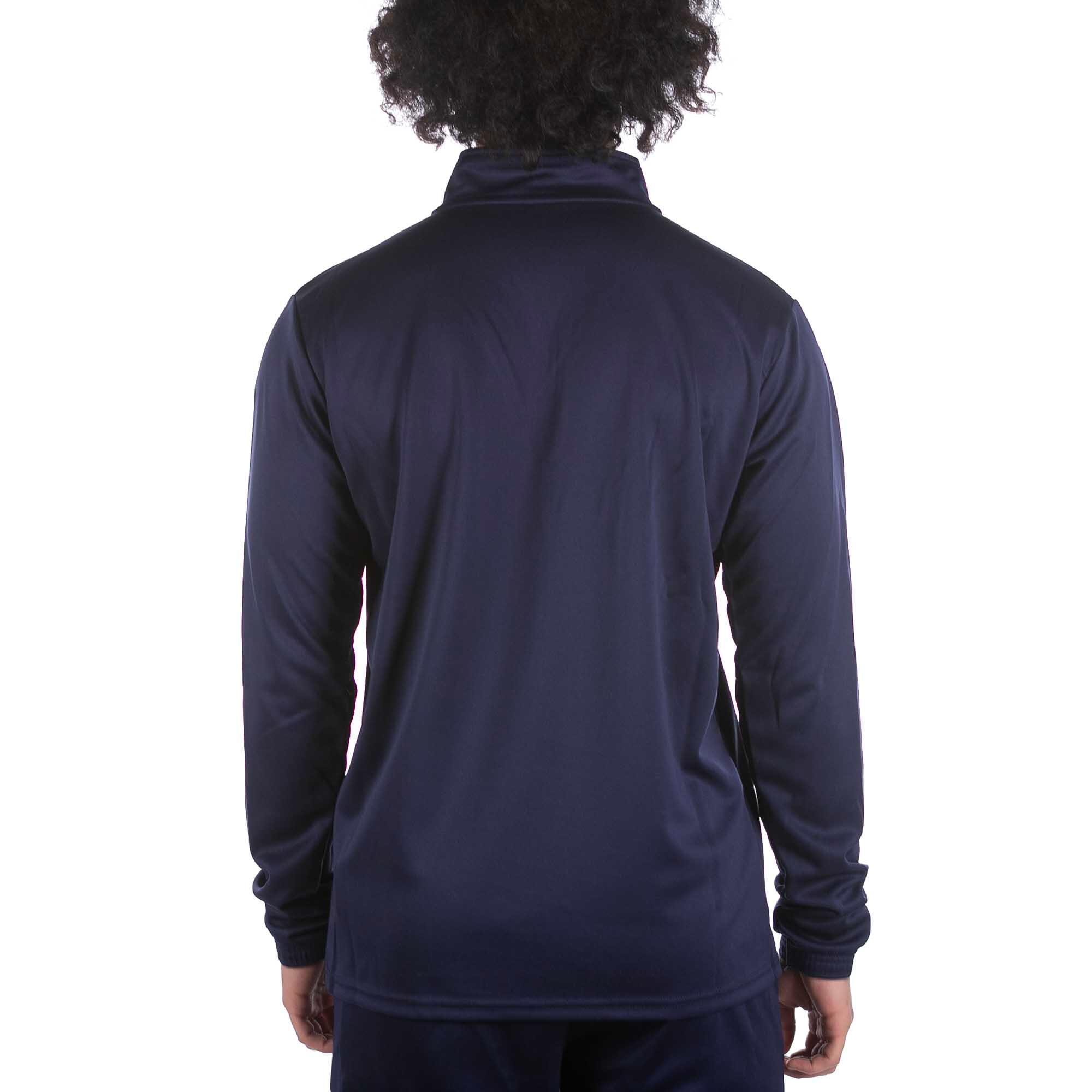 Puma Teamrise 1/4 Zip Top Blauw Sweatshirt Volwassenen 3/4