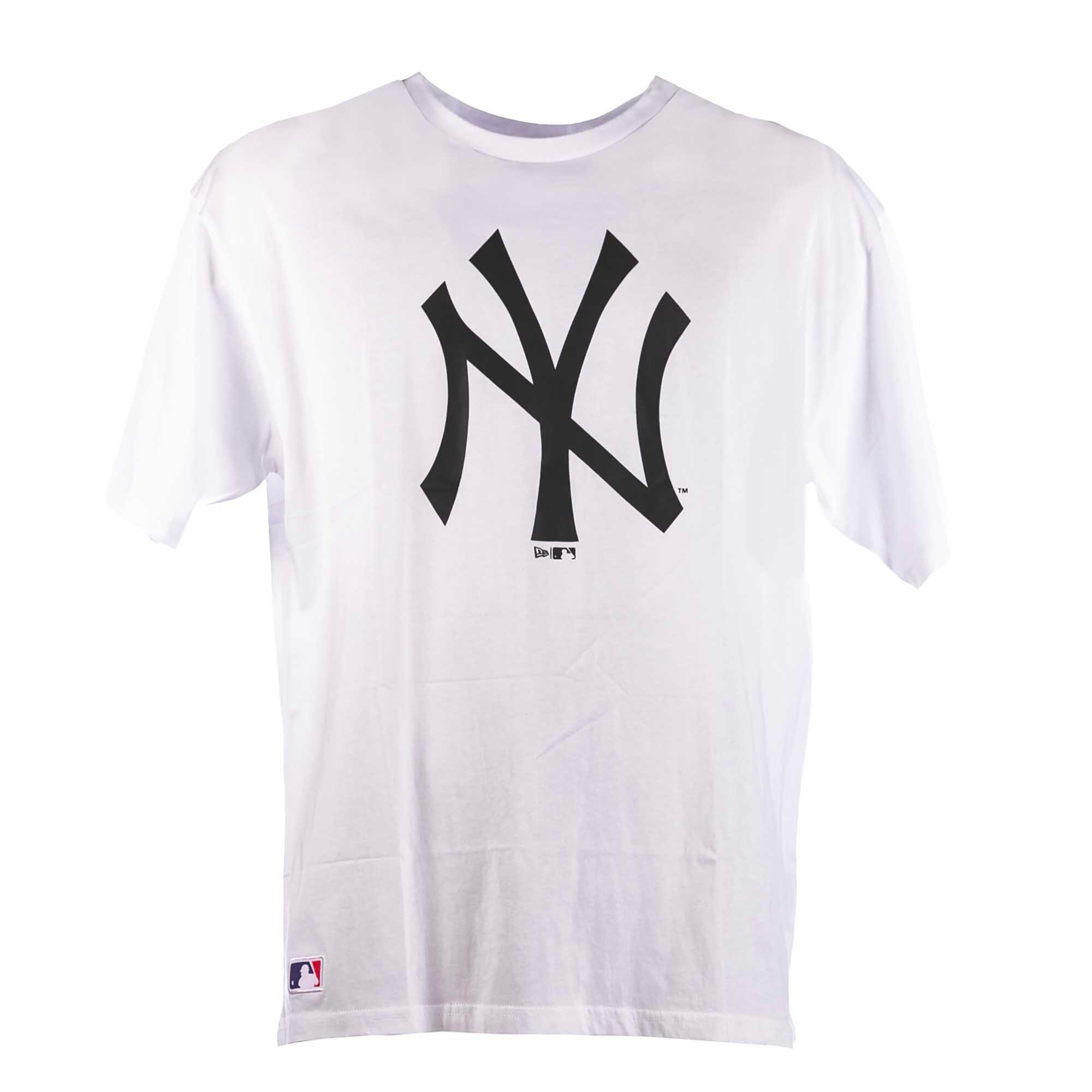 New Era - T-shirt New Era League Essntls Cf Os Tee Neyyan Adulte - Chemise Manches Courtes - Blanc|noir - 8-9 Ans - Decathlon