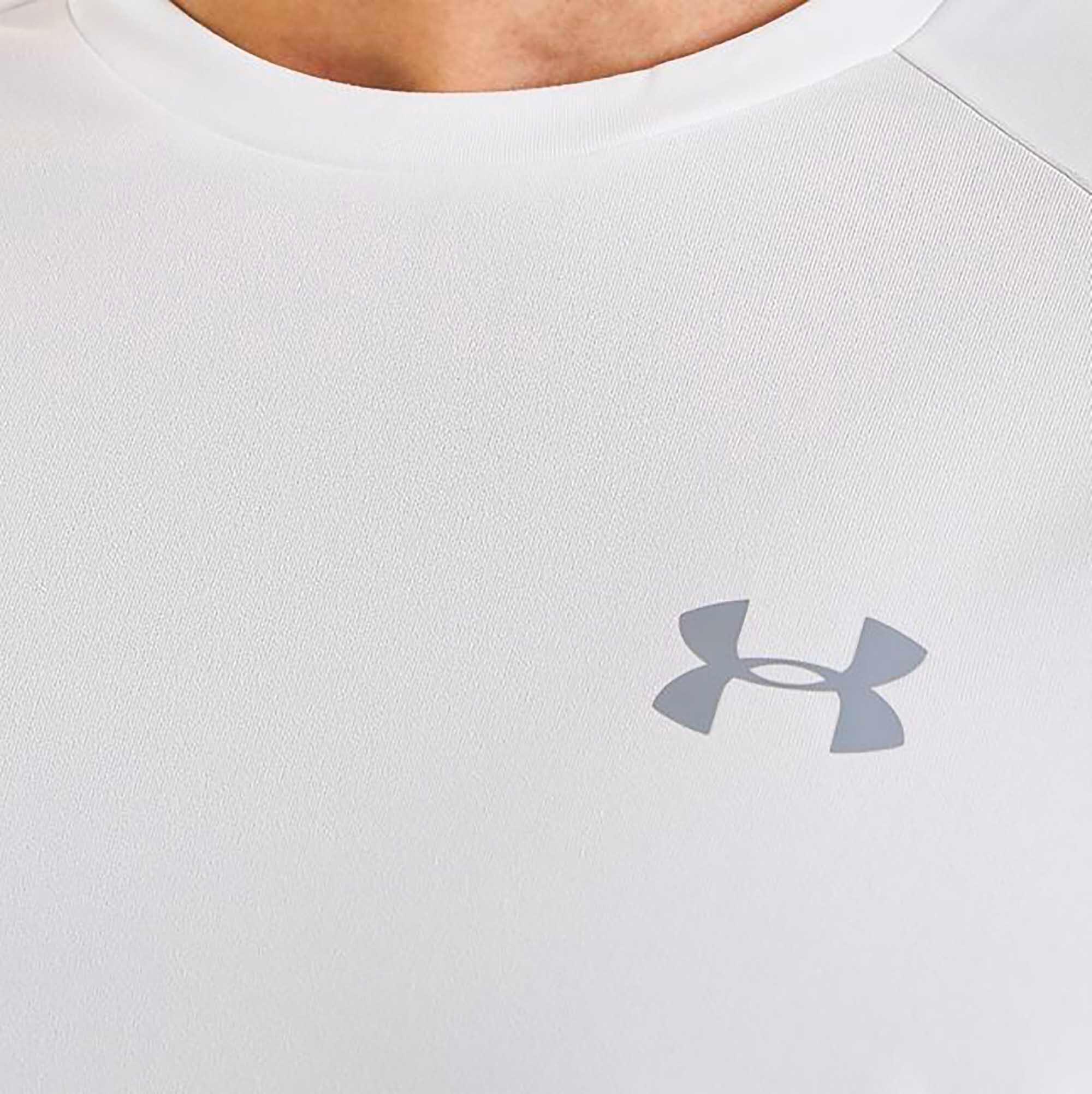 Under Armour Tech 2.0 SS Herren T-Shirt weiss 5/8