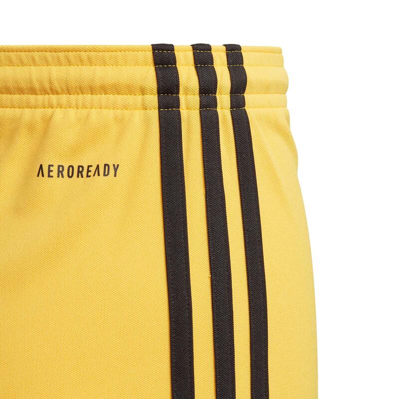 Pantalón Corto Adidas Sport Squad 17 Y Amarillo NIño