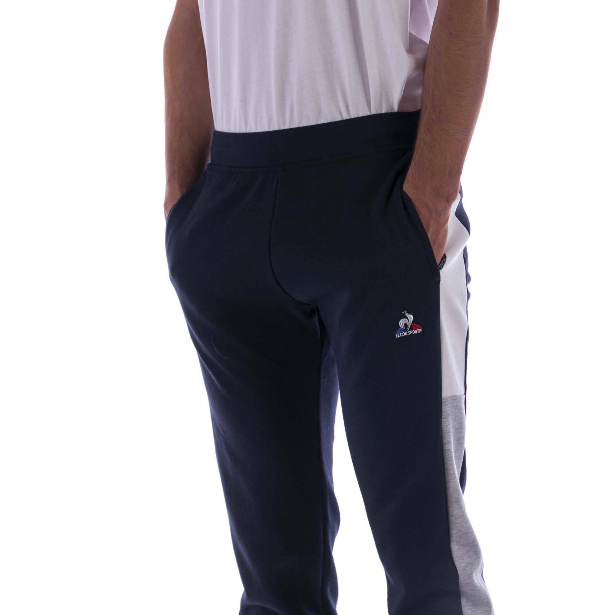 Jogging Slim Noir Homme Le Coq Sportif  Saison N°1 4/4